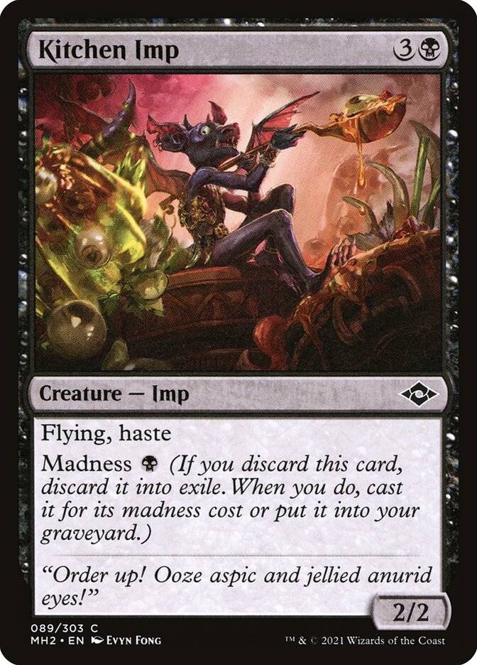 Kitchen Imp card front