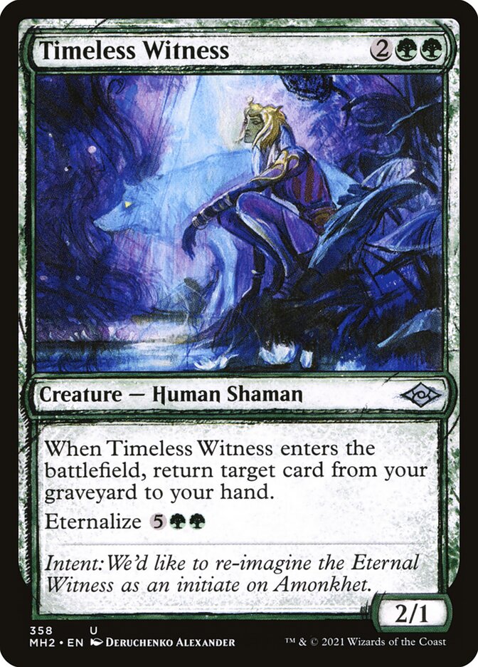 Timeless Witness card front