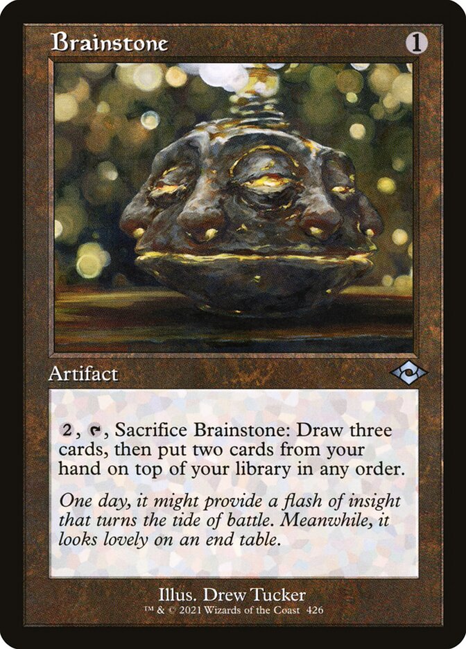 Brainstone card front