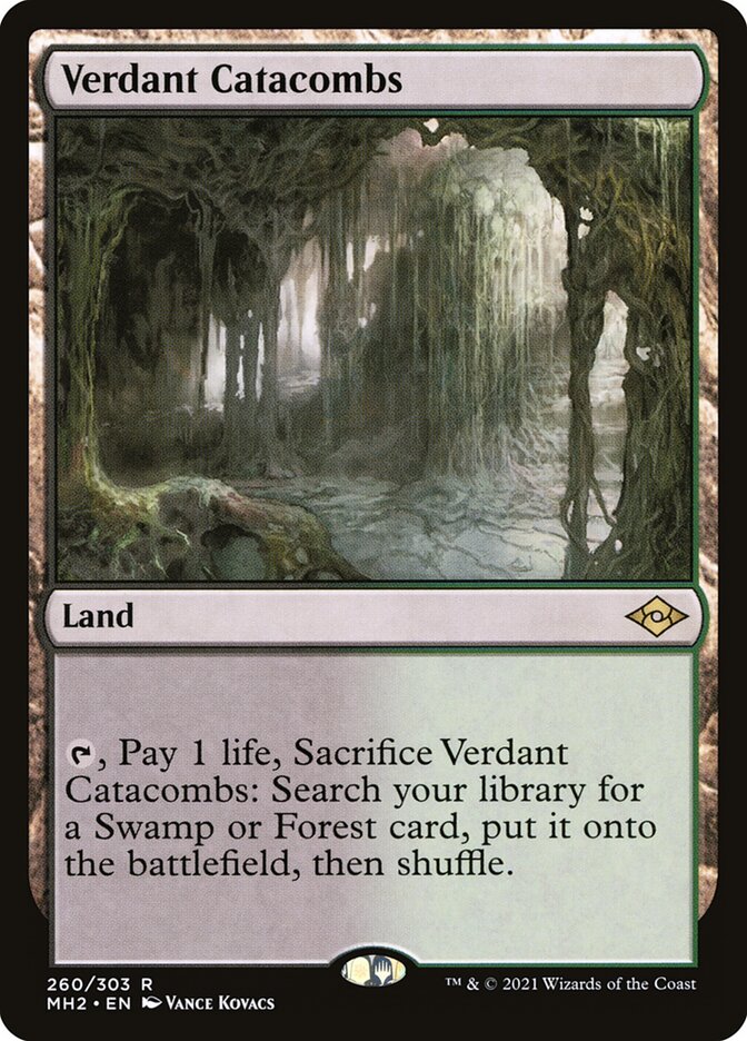 Verdant Catacombs card front