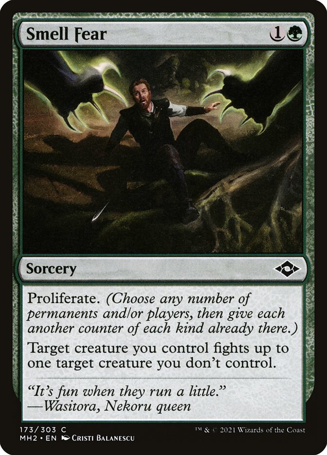 Smell Fear card front