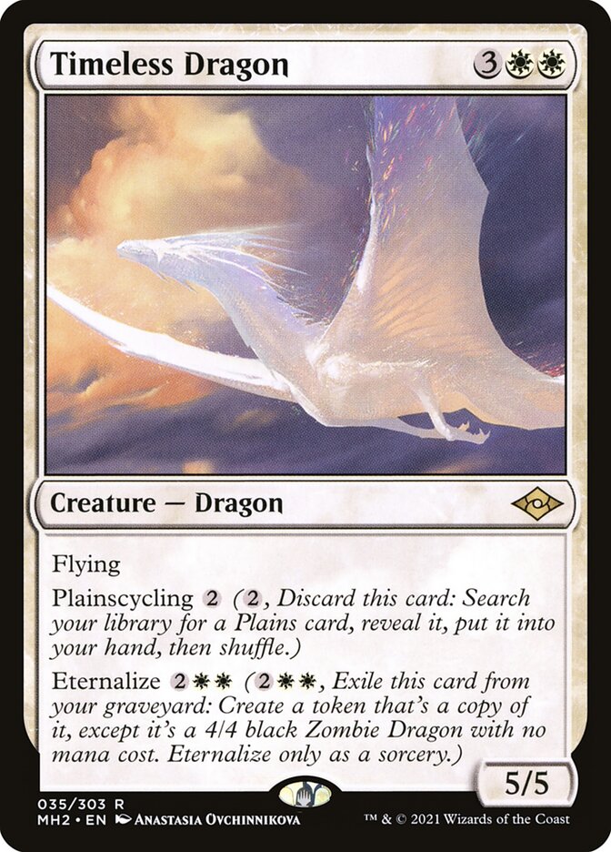 Timeless Dragon card front