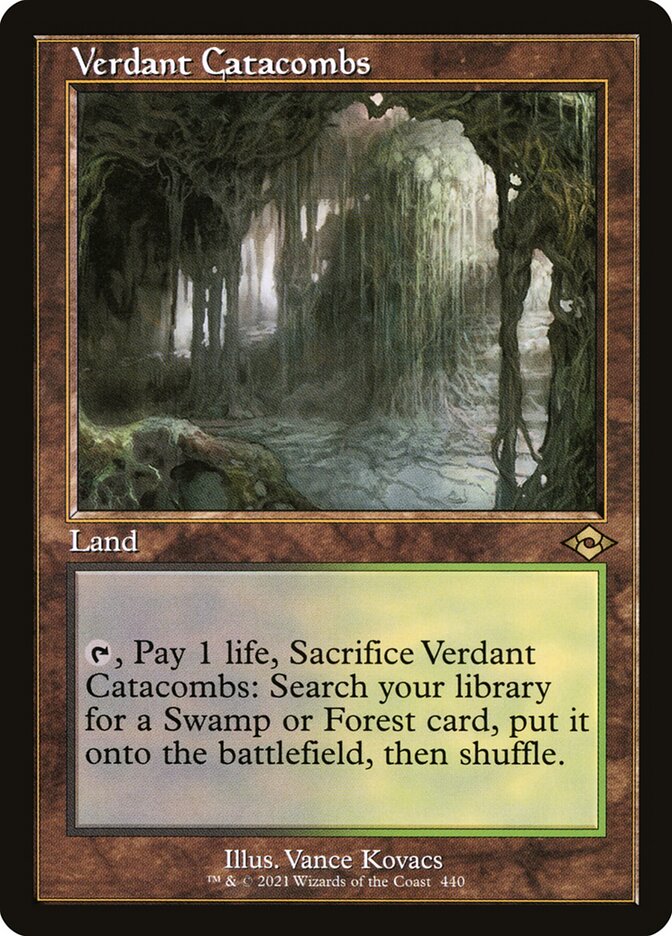 Verdant Catacombs card front
