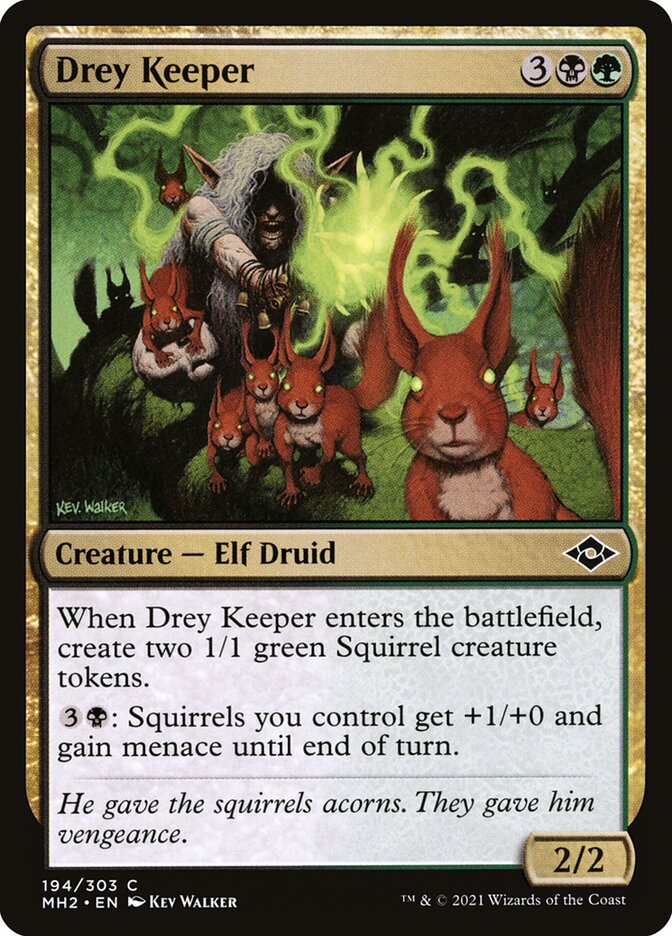 Drey Keeper card front
