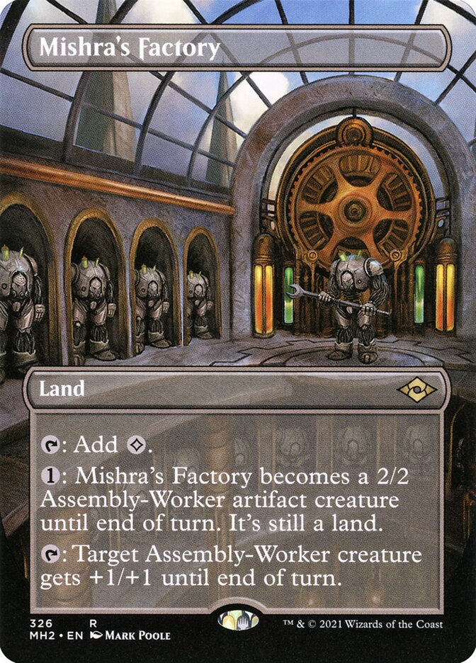 Mishra's Factory card front