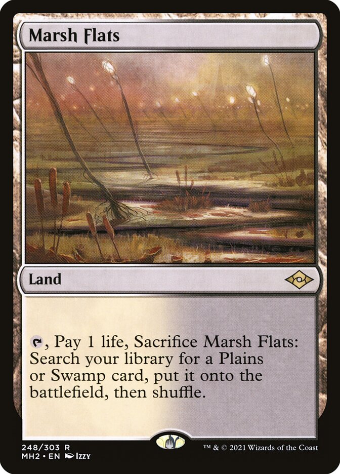 Marsh Flats card front