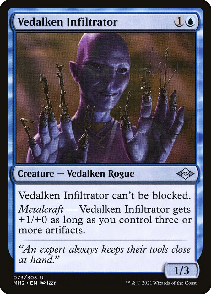 Vedalken Infiltrator card front