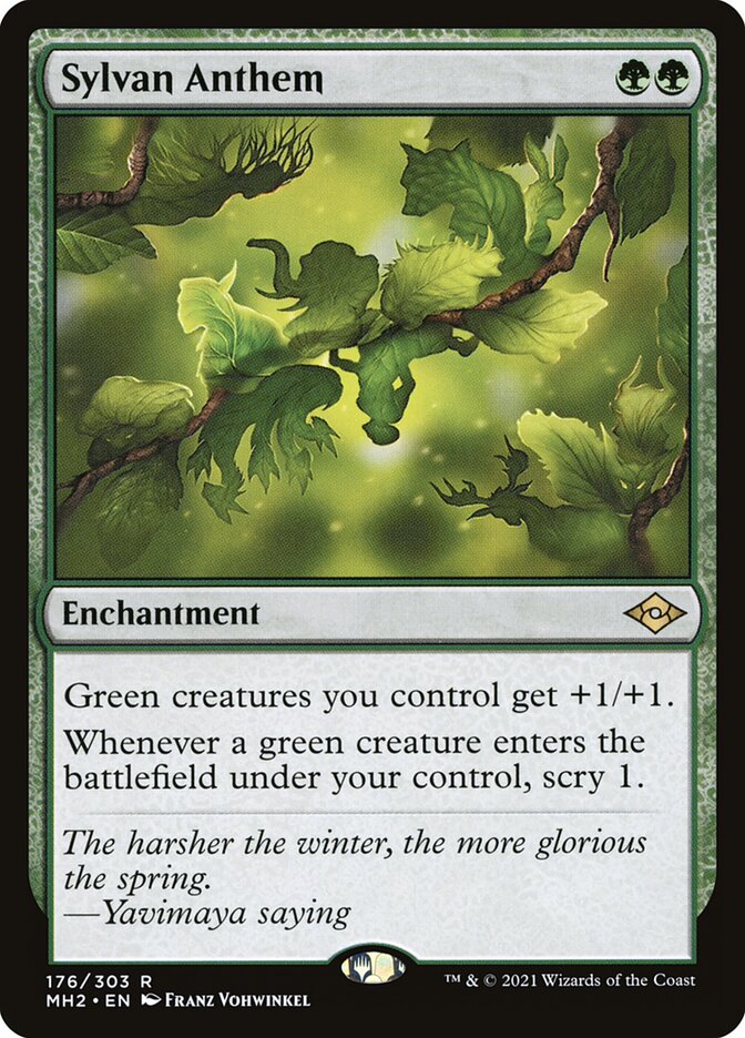 Sylvan Anthem card front