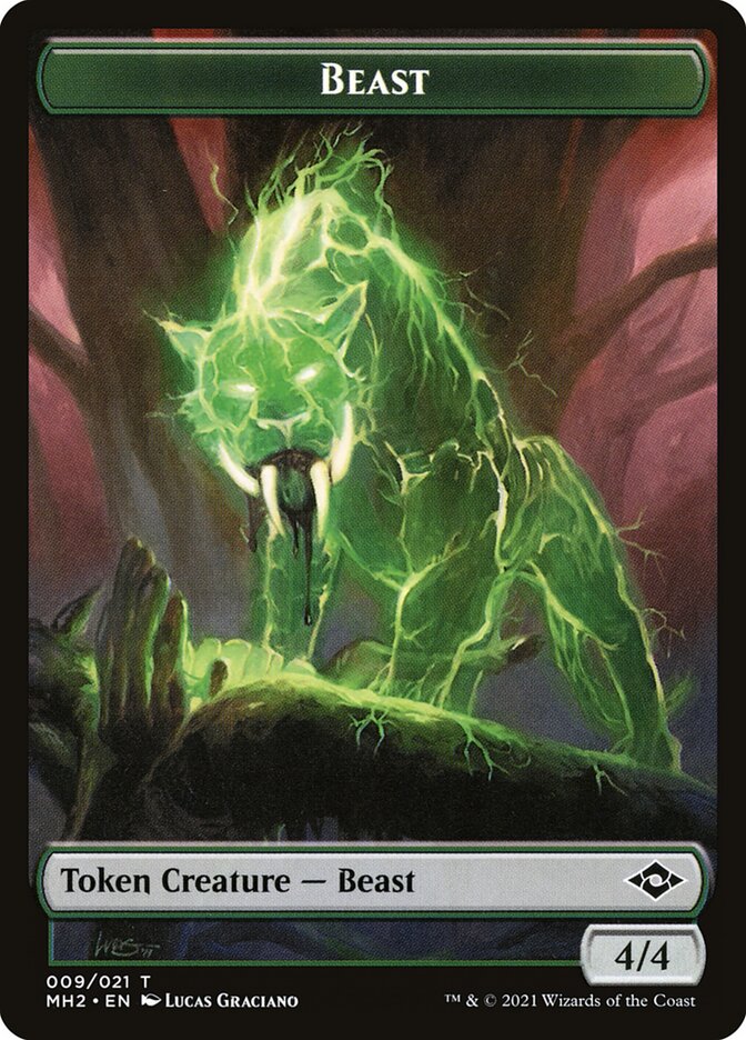 Beast card front