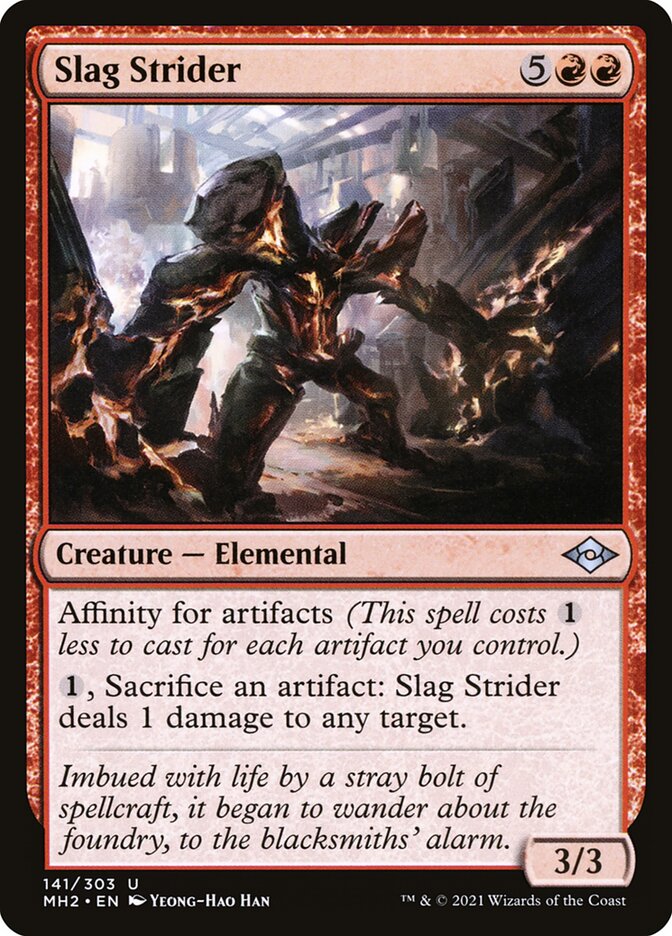Slag Strider card front