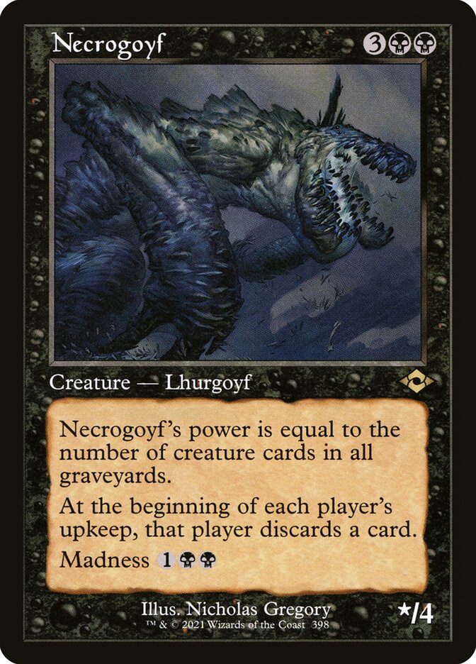 Necrogoyf card front