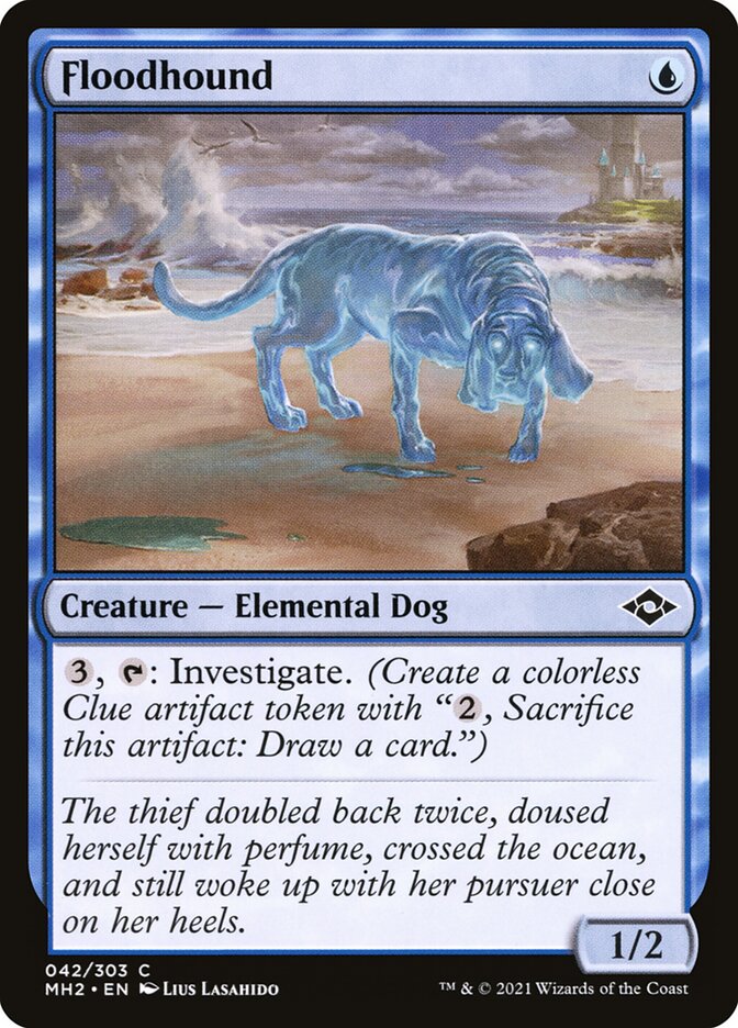Floodhound card front