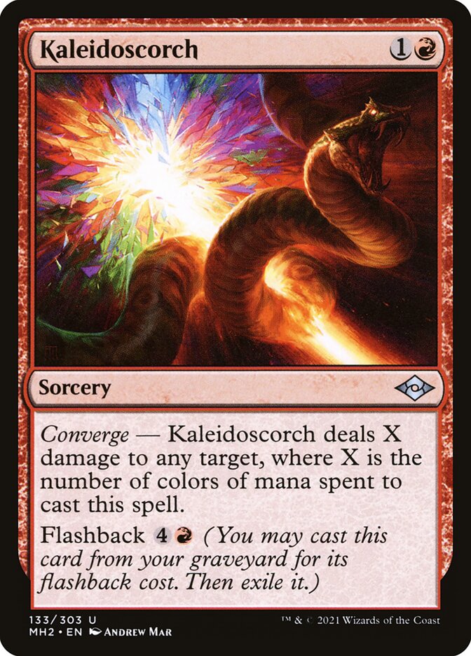 Kaleidoscorch card front