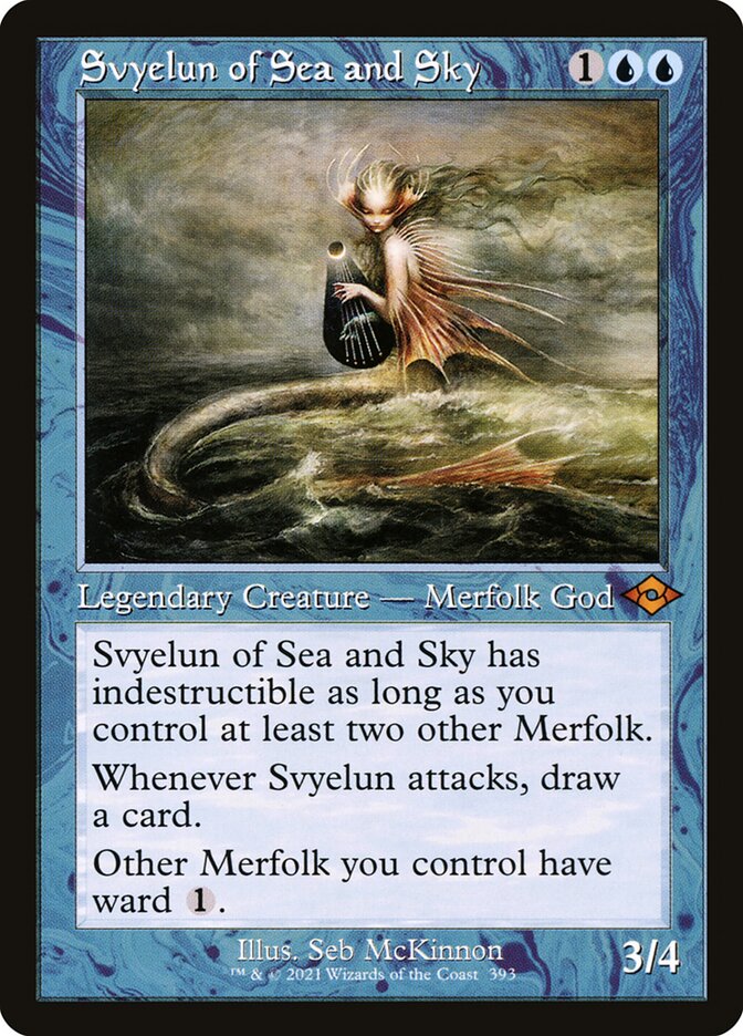 Svyelun of Sea and Sky card front