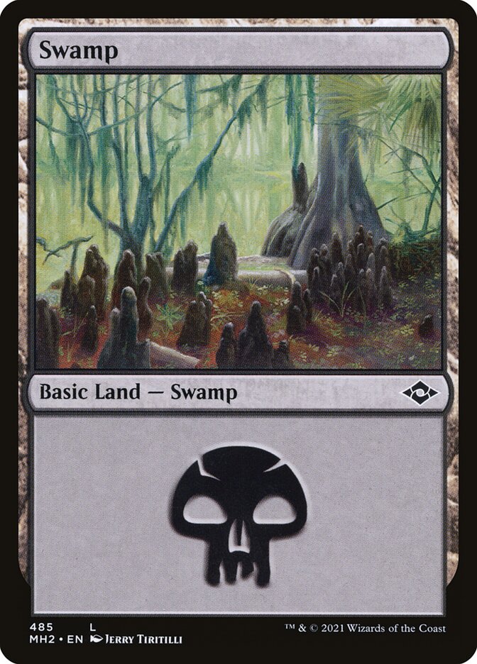 Swamp card front