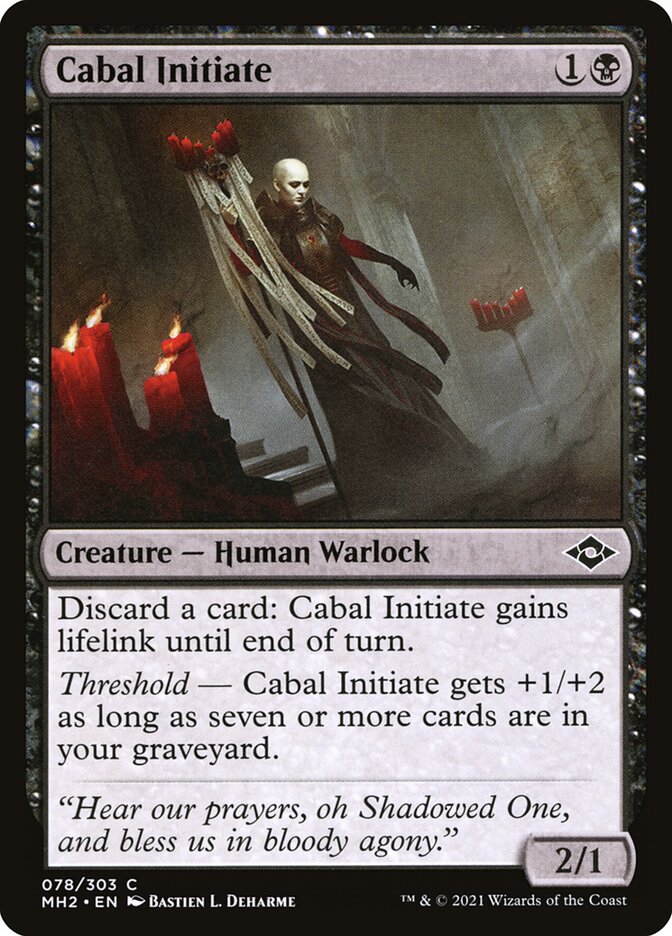 Cabal Initiate card front