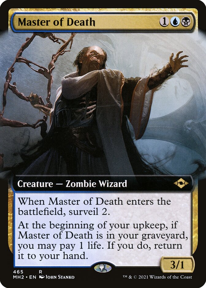 Master of Death card front