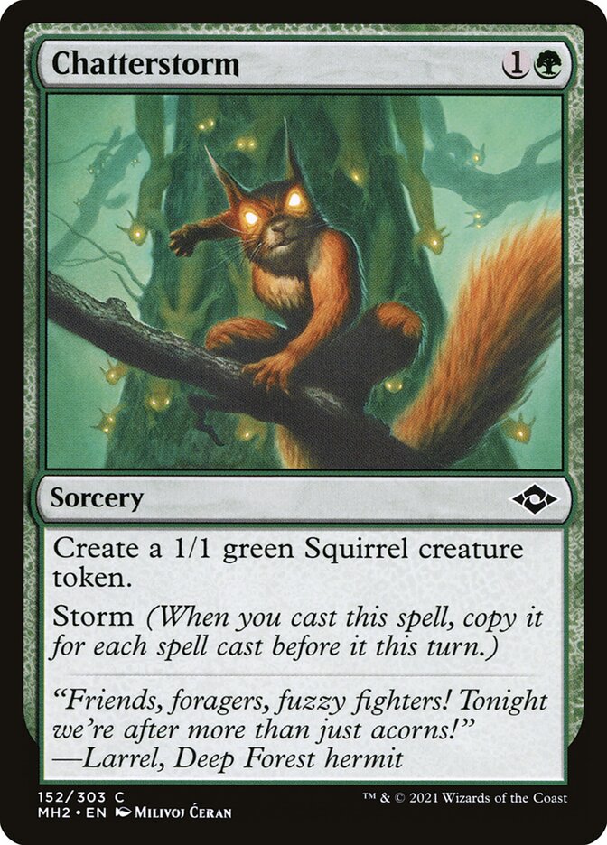 Chatterstorm card front