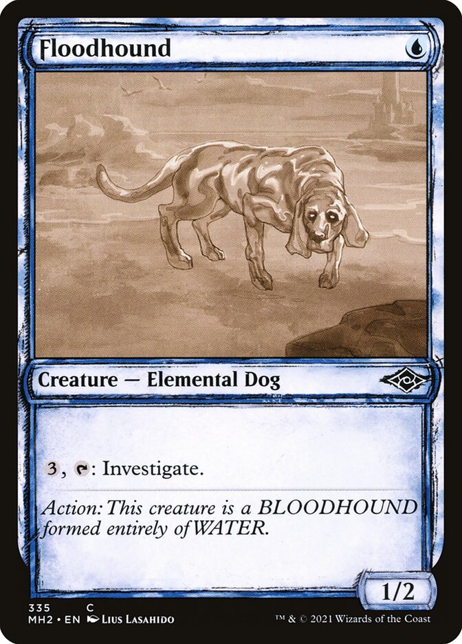 Floodhound card front