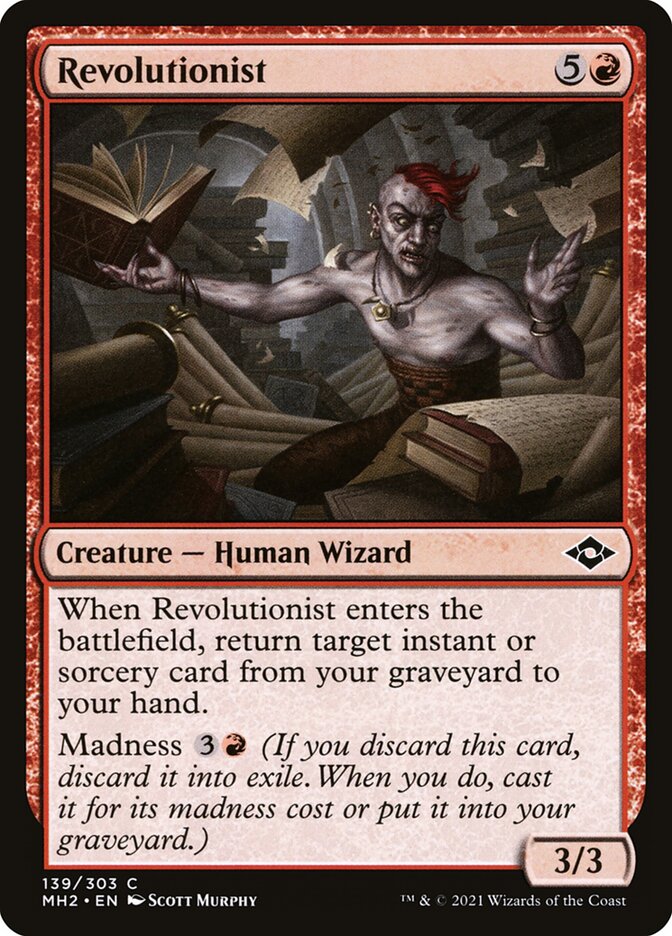 Revolutionist card front