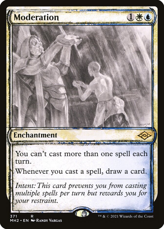 Moderation card front