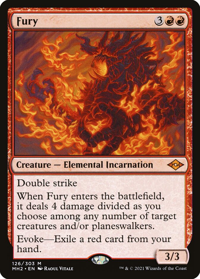 Fury card front