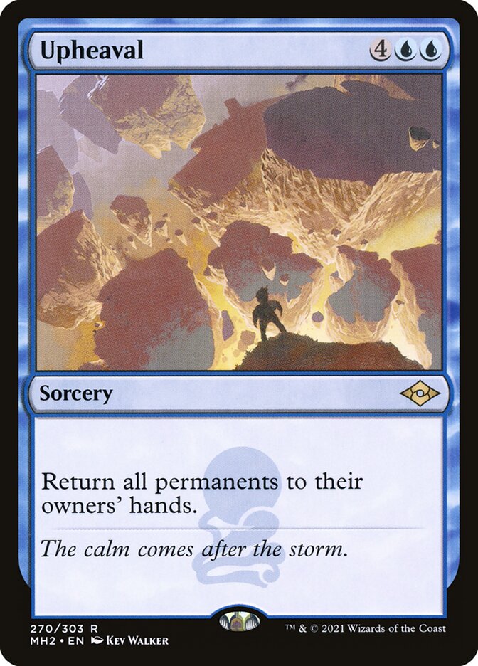 Upheaval card front