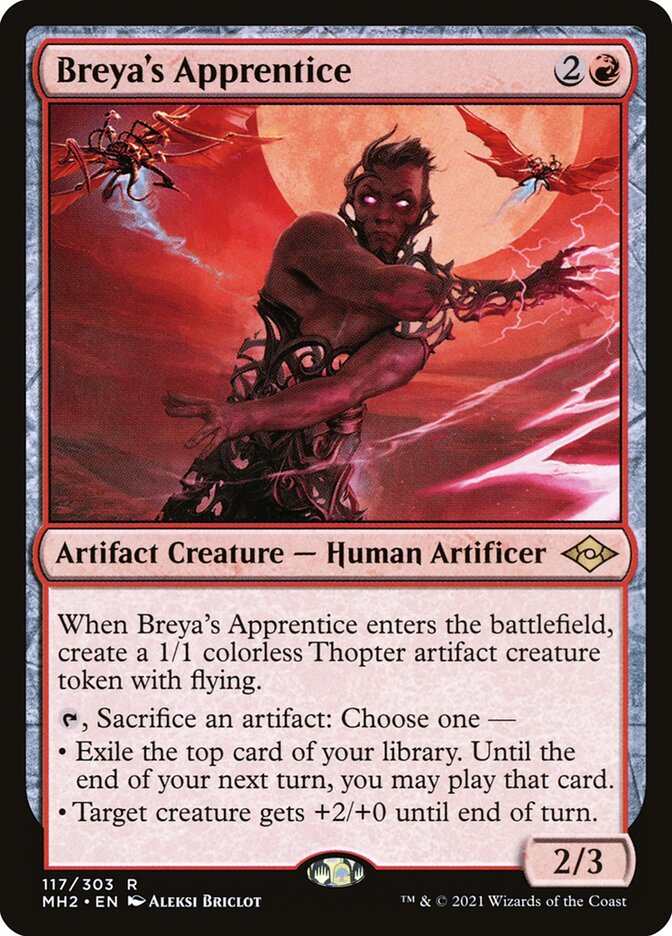Breya's Apprentice card front
