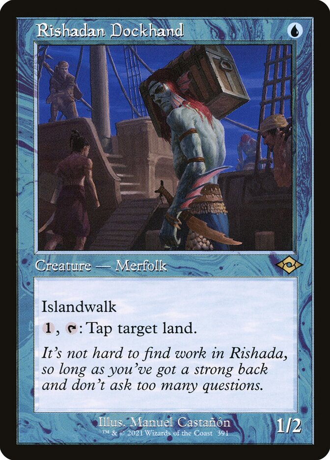 Rishadan Dockhand card front