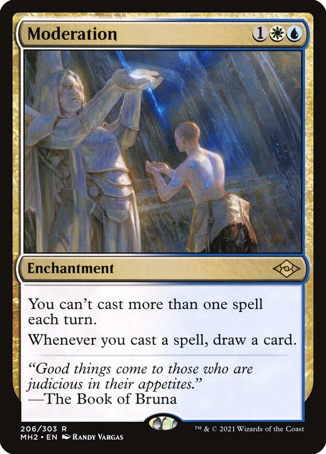 Moderation card front