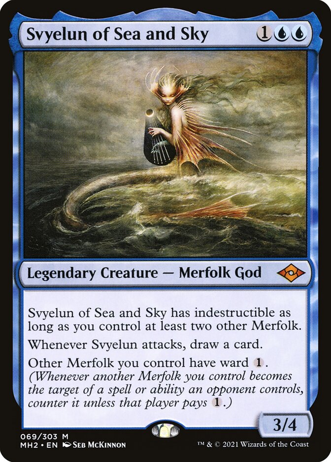 Svyelun of Sea and Sky card front