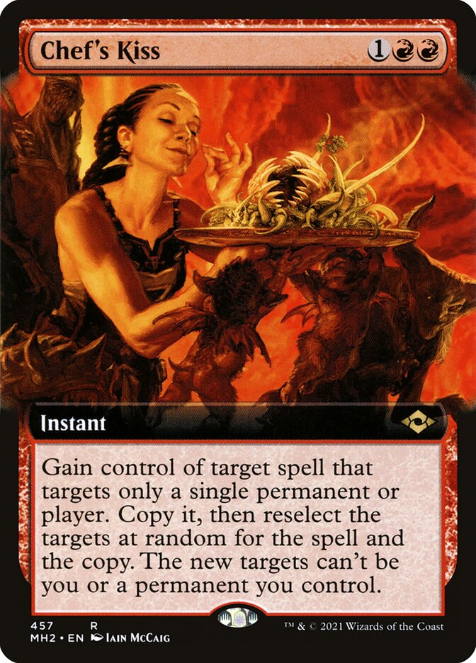 Chef's Kiss card front