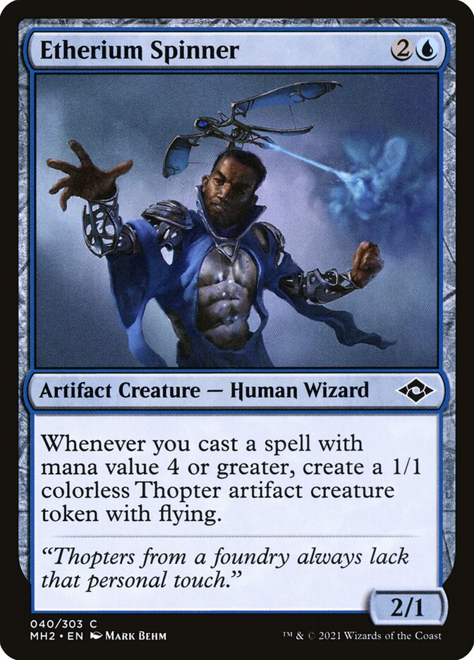 Etherium Spinner card front