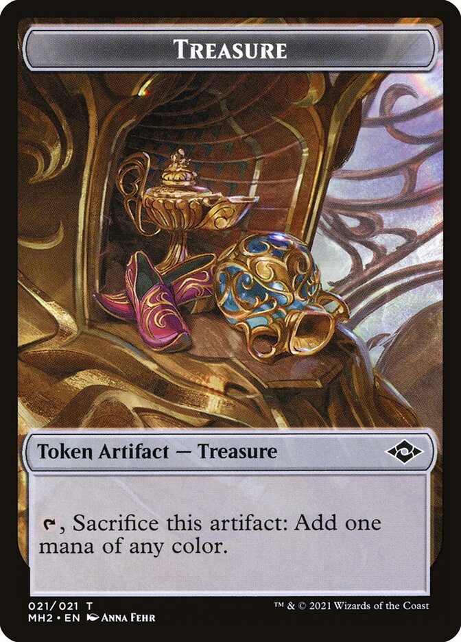 Treasure card front