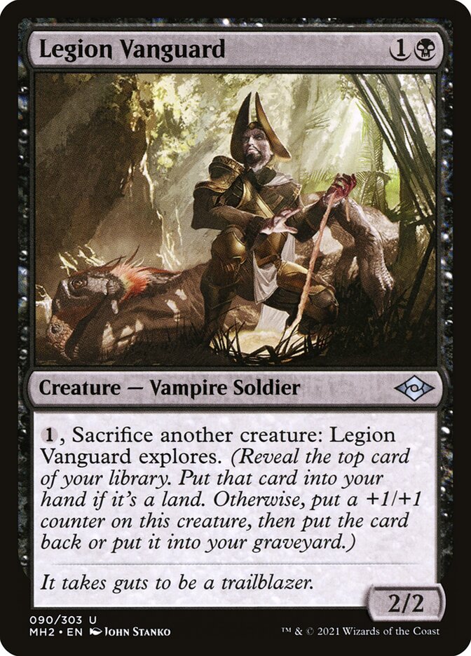 Legion Vanguard card front
