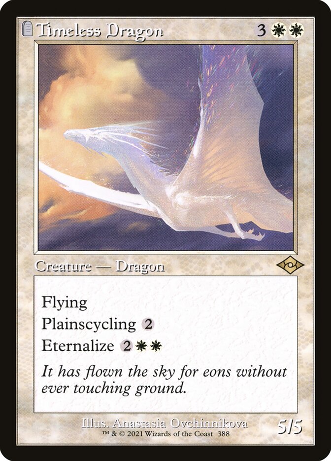 Timeless Dragon card front