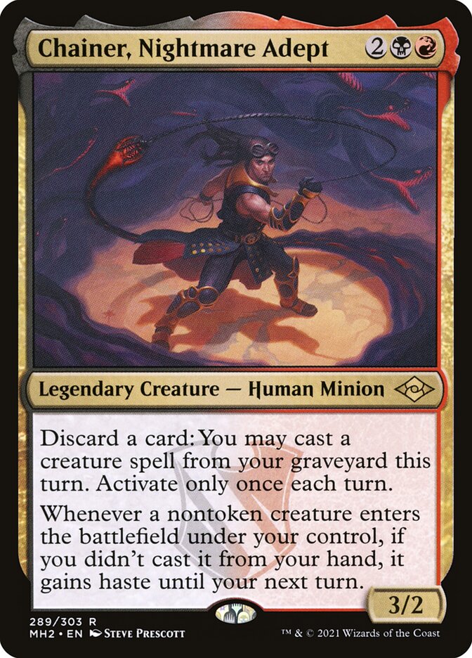 Chainer, Nightmare Adept card front