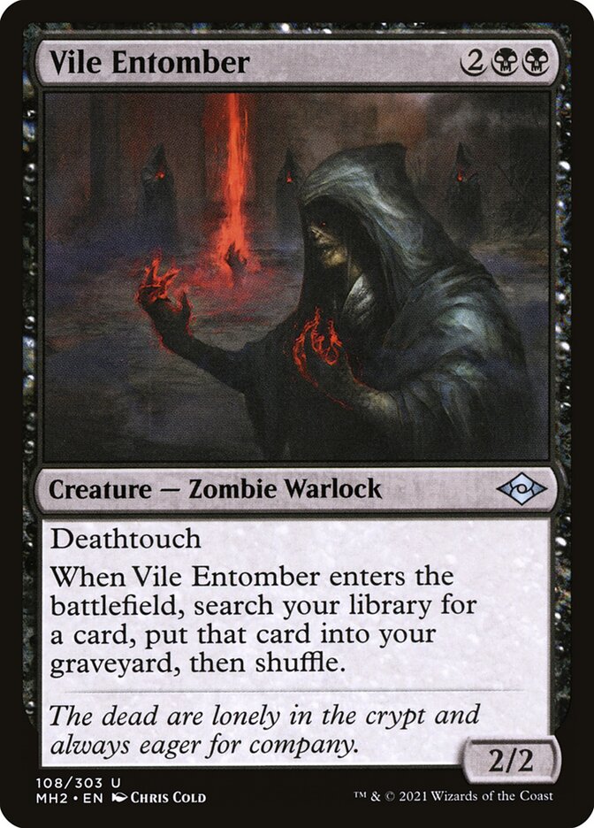 Vile Entomber card front