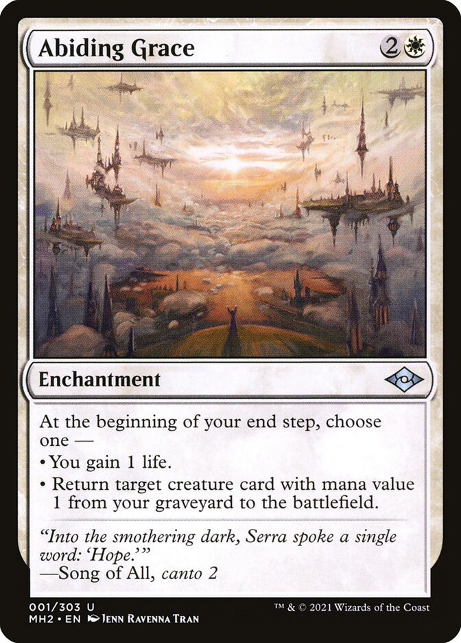 Abiding Grace card front