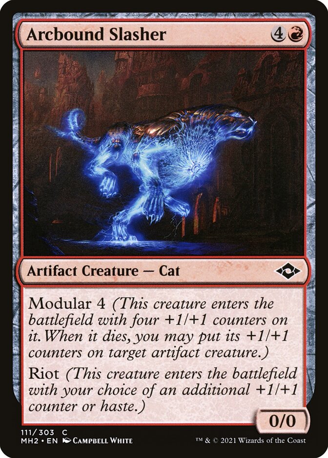 Arcbound Slasher card front
