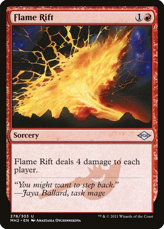 Flame Rift card front