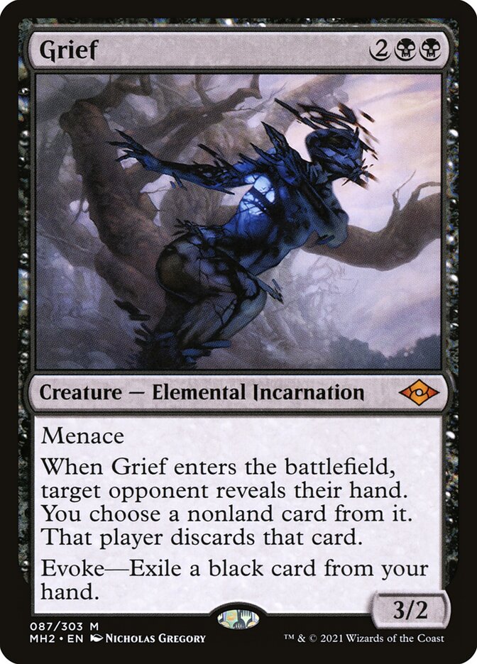 Grief card front