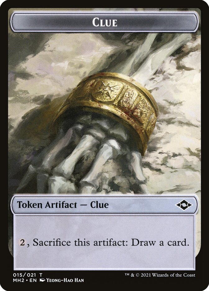 Clue card front
