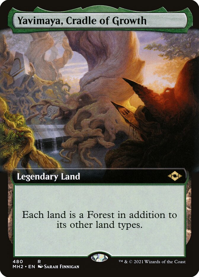 Yavimaya, Cradle of Growth card front