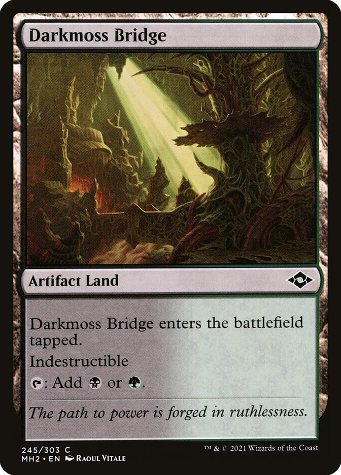 Darkmoss Bridge card front