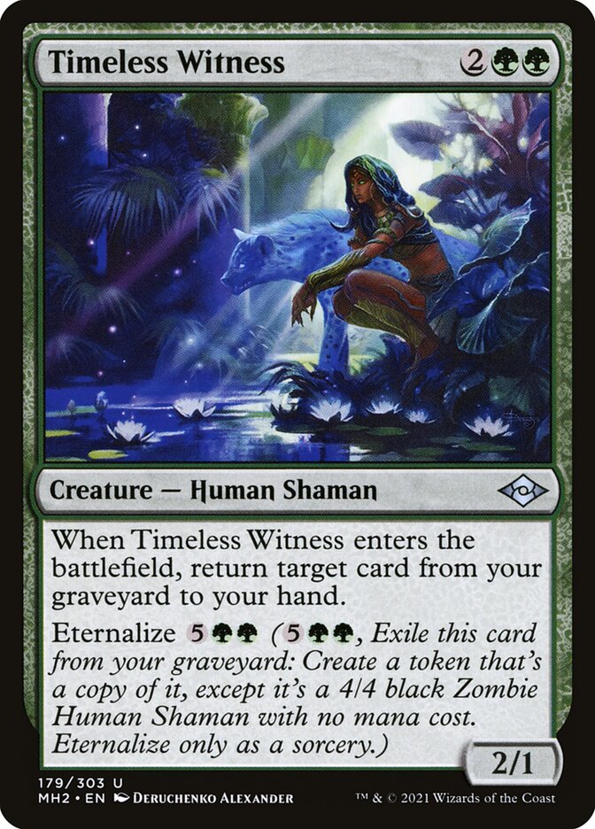 Timeless Witness card front