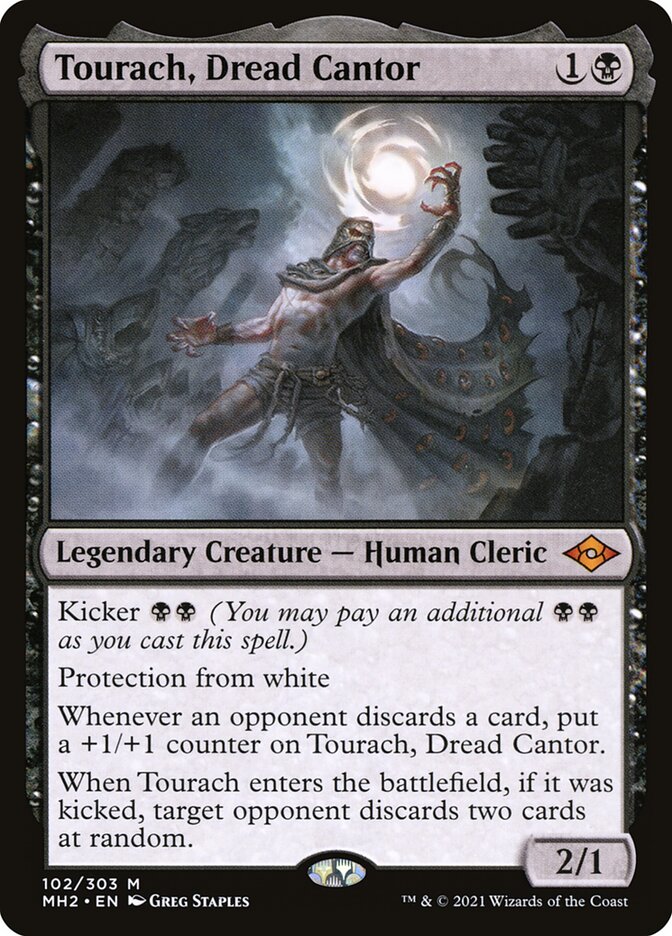 Tourach, Dread Cantor card front