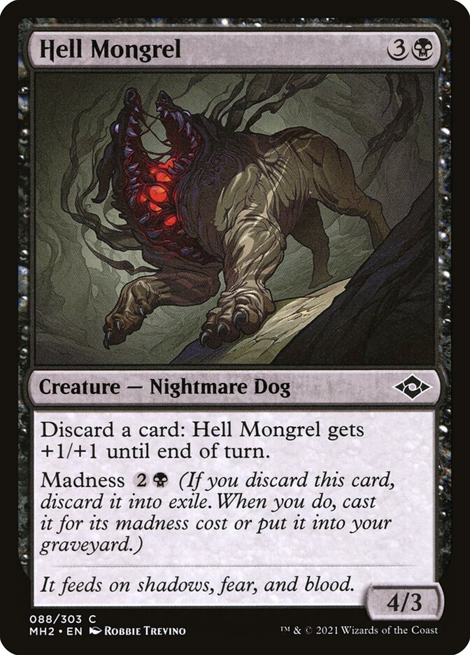 Hell Mongrel card front