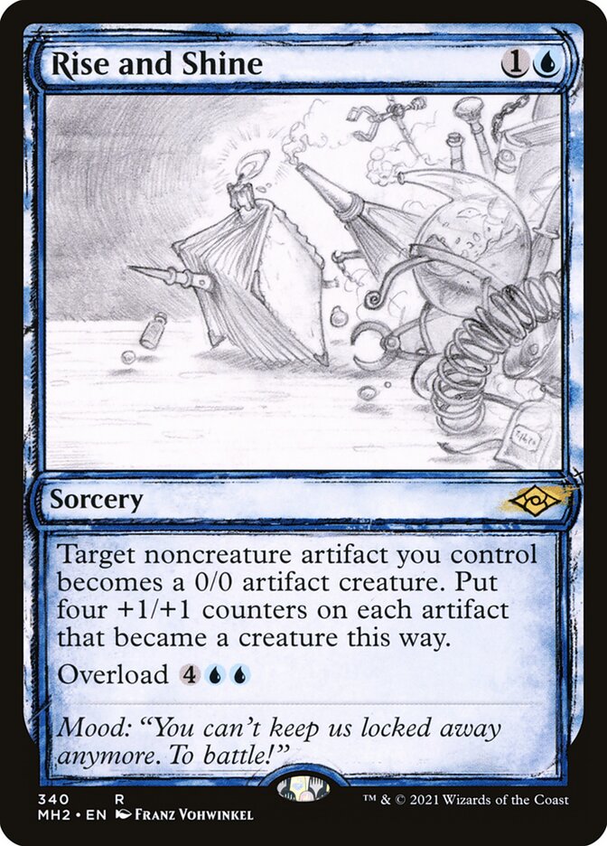 Rise and Shine card front