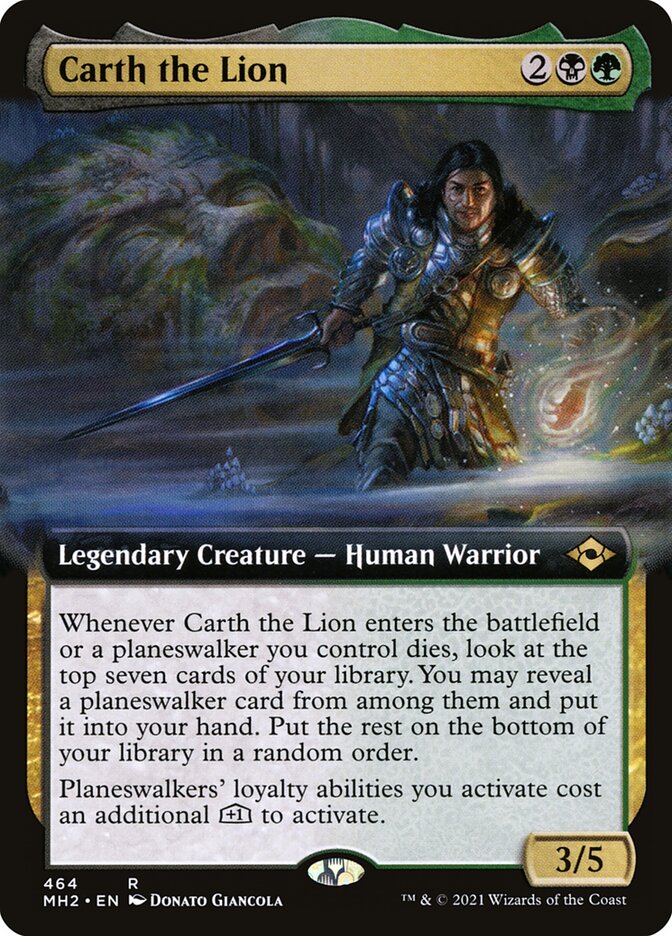 Carth the Lion card front